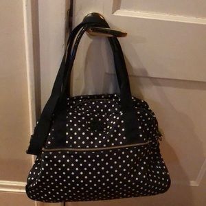 Kate Spade Polka Dot Overnight Bag